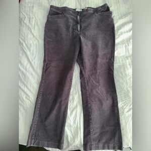 Corduroy northern reflections pants size 18